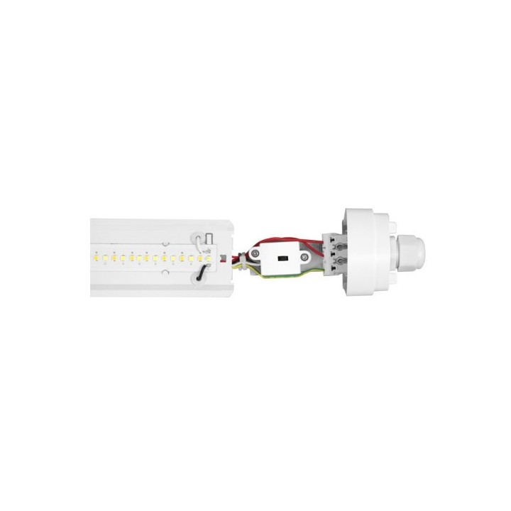 Miidex Lighting - Étanche LED Intégrées CCT 50W 1515 x 66 x 63 mm Traversant Garantie 5 ans - Réf : 101081