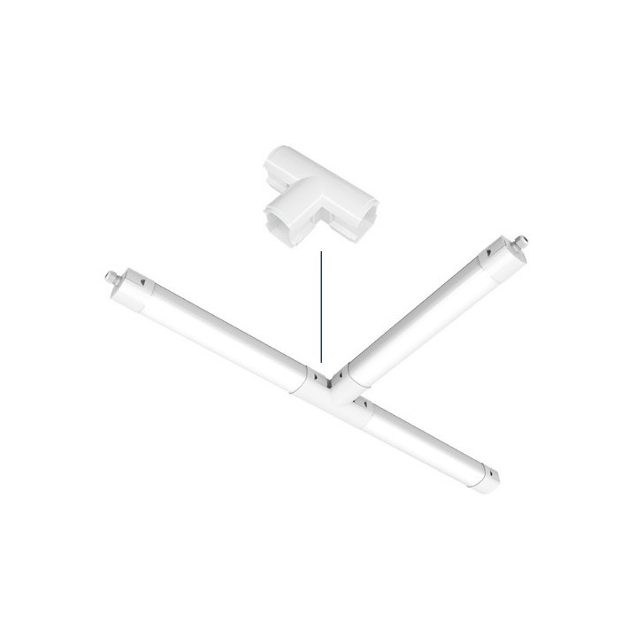 Miidex Lighting - Accessoire de connexion triangle pour étanche COLUMBIA - Réf : 100508