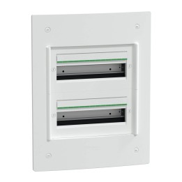 Schneider - PrismaSeT XS - Coffret encastré 2 rangées 13 modules - sans porte - Réf : LVSXS213