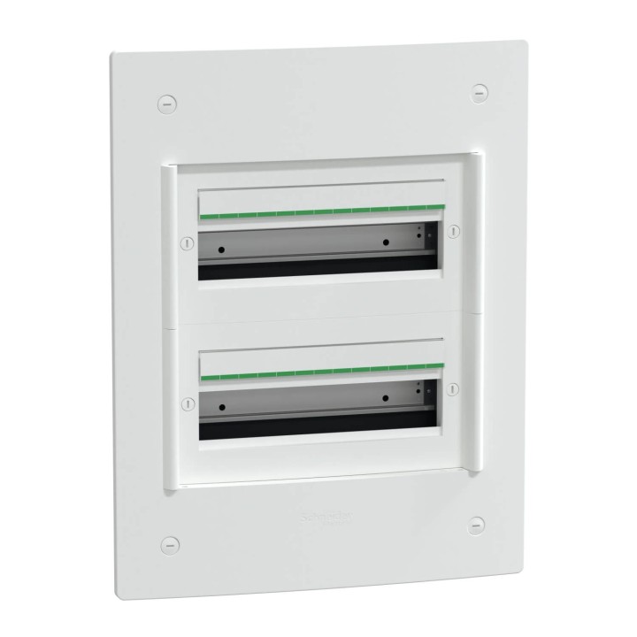 Schneider - PrismaSeT XS - Coffret encastré 2 rangées 13 modules - sans porte - Réf : LVSXS213