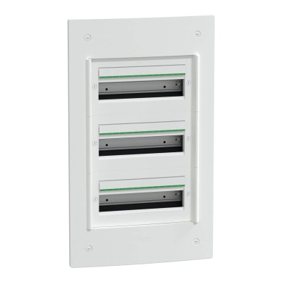 Schneider - PrismaSeT XS - Coffret encastré 3 rangées 13 modules - sans porte - Réf : LVSXS313
