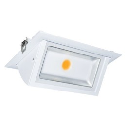 Miidex Lighting - Spot LED Rectangulaire Orientable 30W 3000K - Réf : 76900