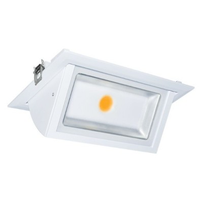 Miidex Lighting - Spot LED Rectangulaire Orientable 30W 3000K - Réf : 76900