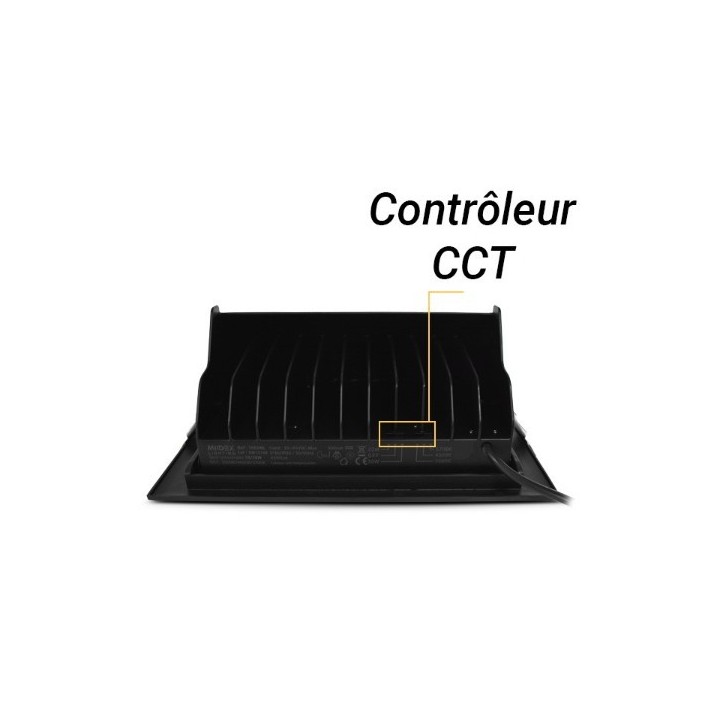 Miidex Lighting - Spot LED Rectangulaire Inclinable avec Alimentation Electronique 32/38W CCT Garantie 5 ans - Réf : 100346