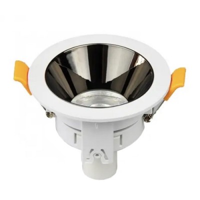 Krisane - Support spot orientable - IP20- noir-blanc - avec douille GU10 - Réf : KRI20001-P