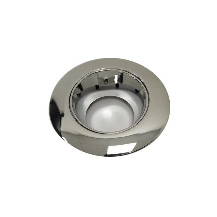 Krisane - Support spot orientable - avec douille GU10 - chrome brillant - Réf : KRI20012-P