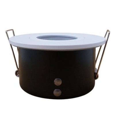 Krisane - Support spot orientable - Ø85 x H44 mm - Blanc - Encastrable - Anti-éblouissement - Réf : KRI20017