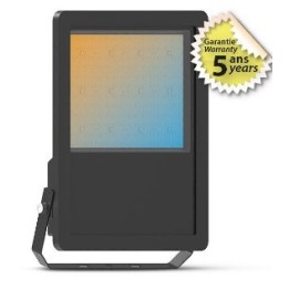 Miidex Lighting - Projecteur LED - Noir - 150W - CCT - IP65 - Réf : 100854
