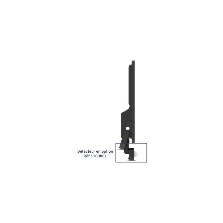 Miidex Lighting - Projecteur LED - Noir - 150W - CCT - IP65 - Réf : 100854