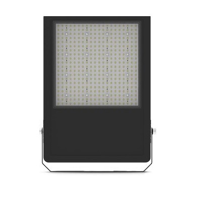 Miidex Lighting - Projecteur LED - Noir - 200W - 3000K - Garantie 5 ans - Réf : 100855