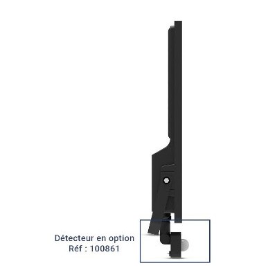 Miidex Lighting - Projecteur LED - Noir - 200W - 3000K - Garantie 5 ans - Réf : 100855