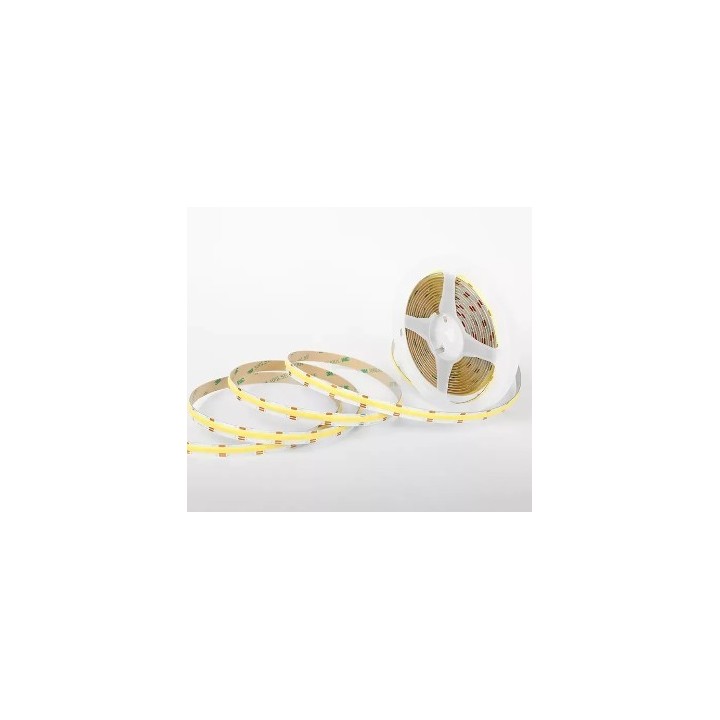 Miidex - Kit complet Bandeau LED COB Dimmable CCT - 5 m - 608 LED/m 93w - IP20 - 24V - Réf : 100918
