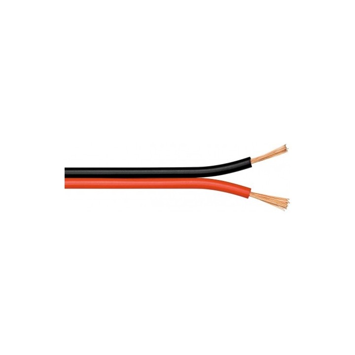 Câble Haut-Parleur 2 x 2.5 mm² - bobine de 100 m - Réf : DIVHP-2X2.5-100K
