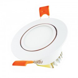 Krisane - Spot led orientable - 4000K- 7W - Ø85 mm - blanc - Réf : KRI24074