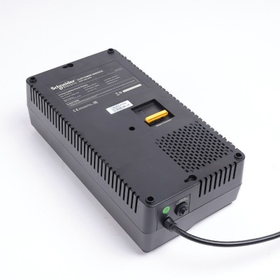 Schneider - Onduleur line interactive - 650VA / 375W / 230V - 4 prises Schuko/FR - Réf : BVS650I-GR