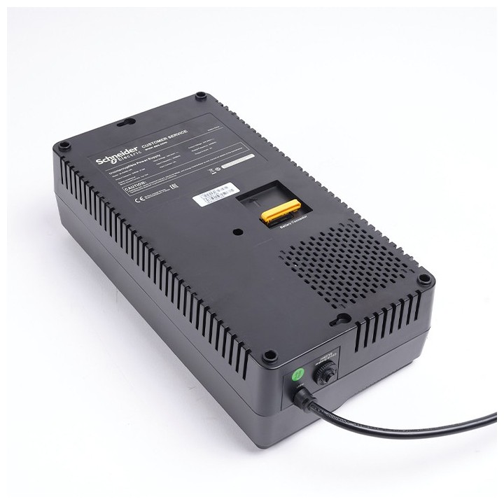 Schneider - Onduleur line interactive - 650VA / 375W / 230V - 4 prises Schuko/FR - Réf : BVS650I-GR