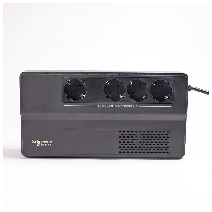 Schneider - Onduleur line interactive - 650VA / 375W / 230V - 4 prises Schuko/FR - Réf : BVS650I-GR