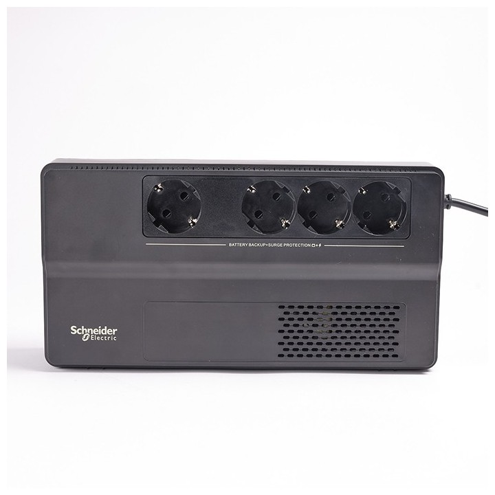 Schneider - Onduleur line interactive - 1000VA / 600W / 230V - 4 prises Schuko/FR - Réf : BVS1000I-GR