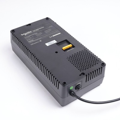 Schneider - Onduleur line interactive - 1000VA / 600W / 230V - 4 prises Schuko/FR - Réf : BVS1000I-GR