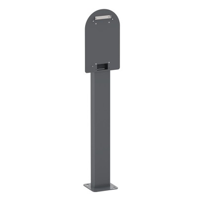 Schneider EVlink Pro - Pied métal pour une Borne de charge - IK 10 - Réf : EVA1PBS1