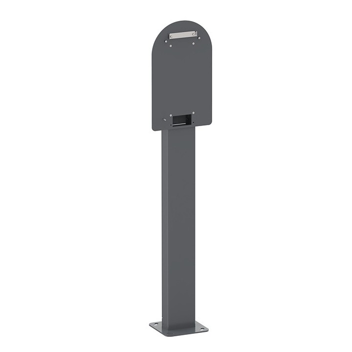 Schneider EVlink Pro - Pied métal pour une Borne de charge - IK 10 - Réf : EVA1PBS1