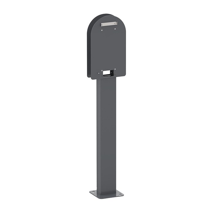 Schneider EVlink Pro - Pied métal pour deux Bornes de charge - IK 10 - Réf : EVA2PBS1