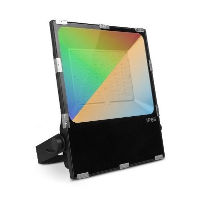 Miidex Lighting - Projecteur Extérieur LED - Noir 230V - 100W - RGB+CCT - IP65 - Réf : 100690