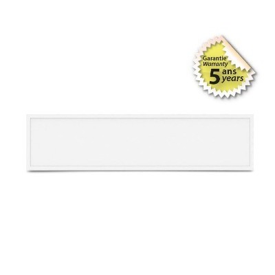 Miidex Lighting - Dalle LED - Blanc - 295 x 1195 mm - 28W - 4000K - Garantie 5 ans- Réf : 100768