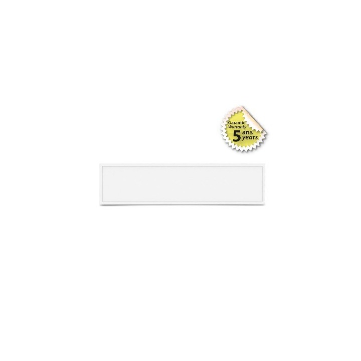 Miidex Lighting - Dalle LED - Blanc - 295 x 1195 mm - 28W - 4000K - Garantie 5 ans- Réf : 100768