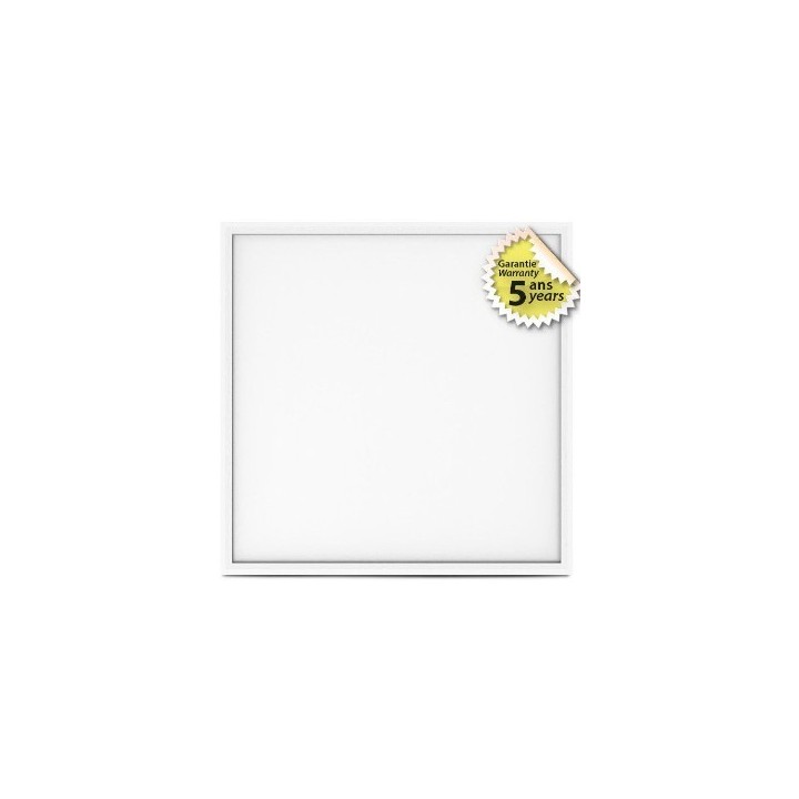 Miidex Lighting - Plafonnier LED - Blanc Backlit 595 x 595 20w 4000°k 180LM/W- Réf : 100763