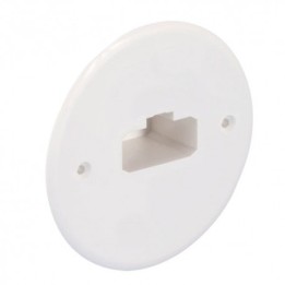Eur'Ohm - Couvercle d'applique DCL pour boîte simple Ø 67 mm - Réf : 53041