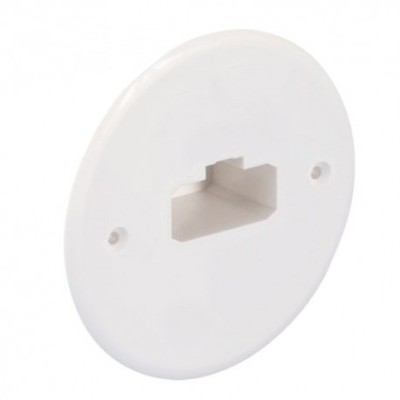 Eur'Ohm - Couvercle d'applique DCL pour boîte simple Ø 67 mm - Réf : 53041