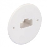 Eur'Ohm - Couvercle d'applique DCL pour boîte simple Ø 67 mm - Réf : 53041