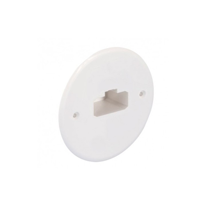 Eur'Ohm - Couvercle d'applique DCL pour boîte simple Ø 67 mm - Réf : 53041