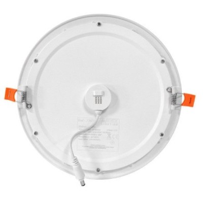 Miidex Lighting - Plafonnier LED Blanc Ø175 - 12W - CCT Garantie 5 ans - Réf : 77676