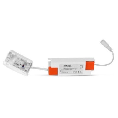 Miidex Lighting - Plafonnier LED Blanc Ø175 - 12W - CCT Garantie 5 ans - Réf : 77676
