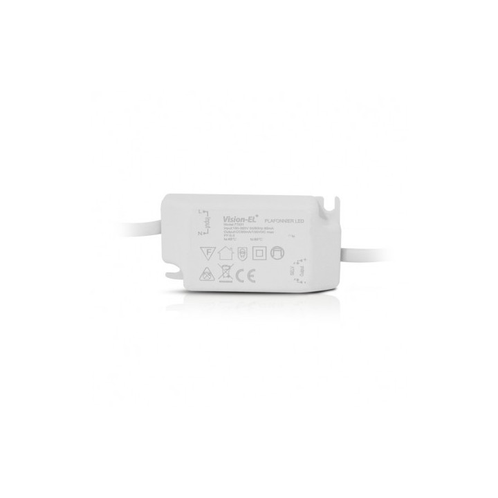Miidex Lighting - Plafonnier LED PC 147 x 147 10W blanc 4000°k - Réf : 77522