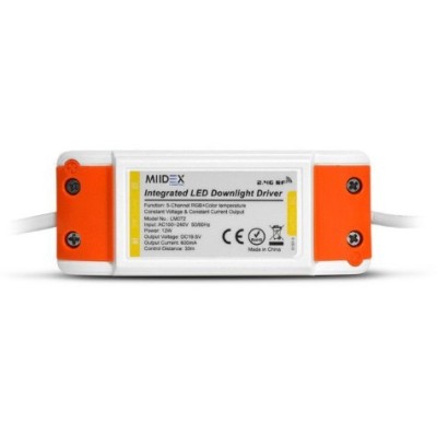 Miidex Lighting - Downlight 180mm - 12W - RGB + CCT - Réf : 100403