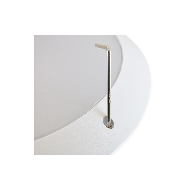 Miidex Lighting - LED Hublot Ø300mm Asymétrique Blanc - 20W - CCT - IP65 - Garantie 5 ans - Réf : 100892