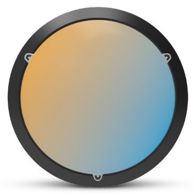 Miidex Lighting - LED Hublot Noir Ø300 - 15W - CCT - Réf : 100637