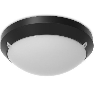 Miidex Lighting - LED Hublot Noir Ø300 - 15W - CCT - Réf : 100637