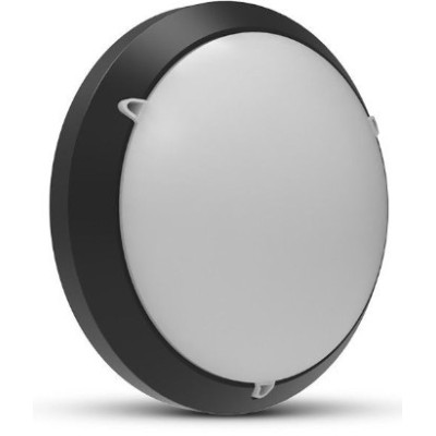 Miidex Lighting - LED Hublot Noir Ø300 - 15W - CCT - Réf : 100637