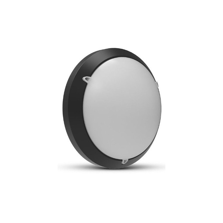 Miidex Lighting - LED Hublot Noir Ø300 - 15W - CCT - Réf : 100637