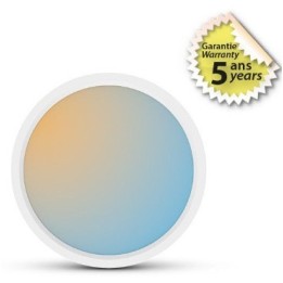Miidex Lighting - Plafonnier LED Blanc CCT - 18W - Garantie 5 ans - Réf : 100743