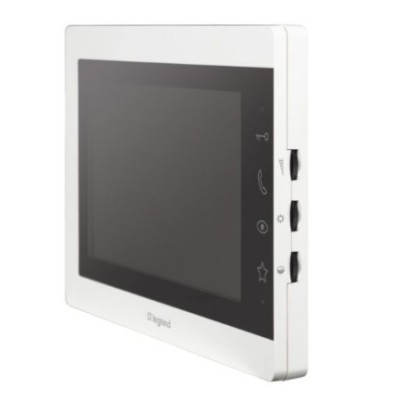 Legrand - Visiophone Easy Kit Essential avec écran 7 pouces blanc et platine de rue - Réf : 367910