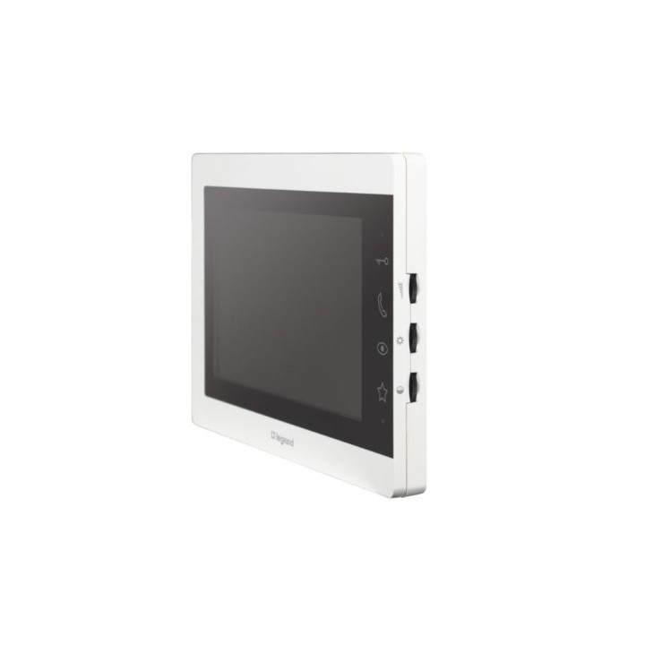Legrand - Visiophone Easy Kit Essential avec écran 7 pouces blanc et platine de rue - Réf : 367910