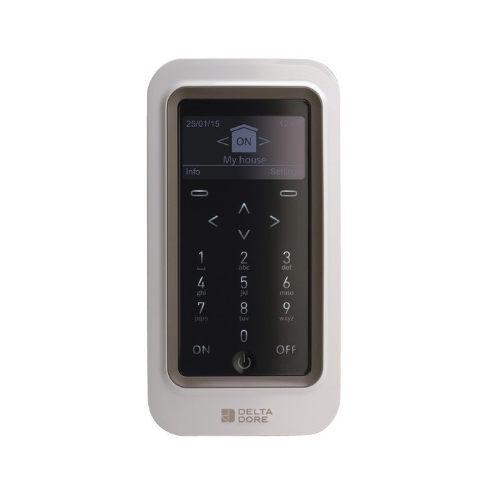 Delta Dore - Clavier radio avec écran tactile - Réf : 6413252