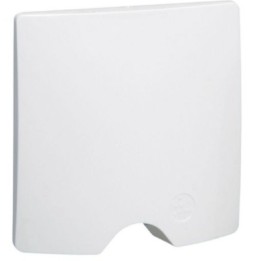 Legrand - Sortie de câble IP44 dooxie livrée complète avec plaque finition blanc - Réf : 600324
