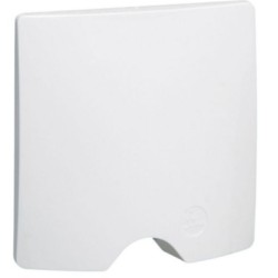Legrand - Sortie de câble IP44 dooxie livrée complète avec plaque finition blanc - Réf : 600324