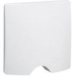 Legrand - Sortie de câble IP44 dooxie livrée complète avec plaque finition blanc - Réf : 600324